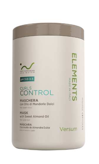 Curls Control Mask pH 3.0-3.5 con Olio di Mandorle Dolci